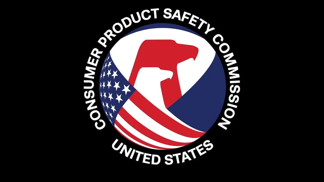 A logo for the consumer product safety commission of the united states.